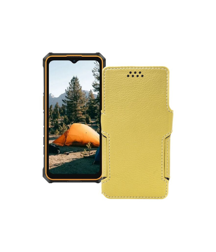 Чохол-книжка з екошкіри для телефону Ulefone RugKing 3 Pro