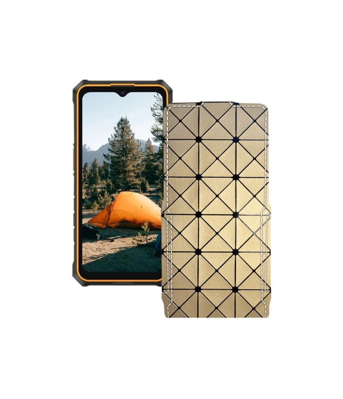 Чохол-флип з екошкіри для телефону Ulefone RugKing 3 Pro