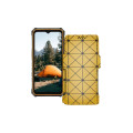 Чохол-книжка з екошкіри для телефону Ulefone RugKing 3 Pro