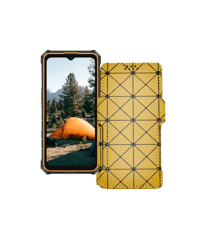 Чохол-книжка з екошкіри для телефону Ulefone RugKing 3 Pro