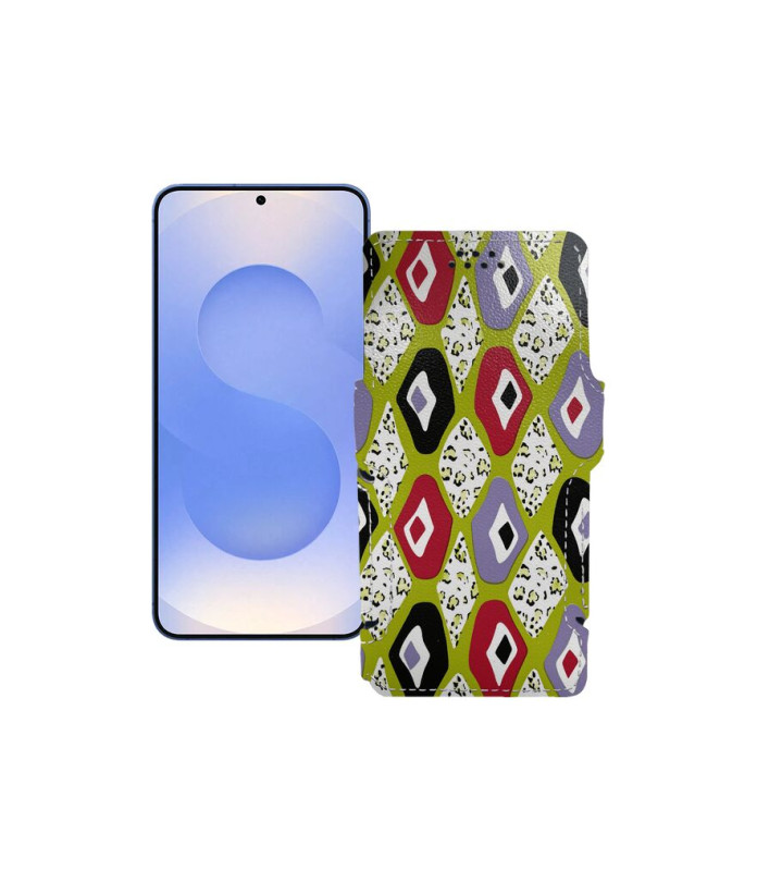 Чохол-книжка з екошкіри для телефону Samsung Galaxy S25 (S931)