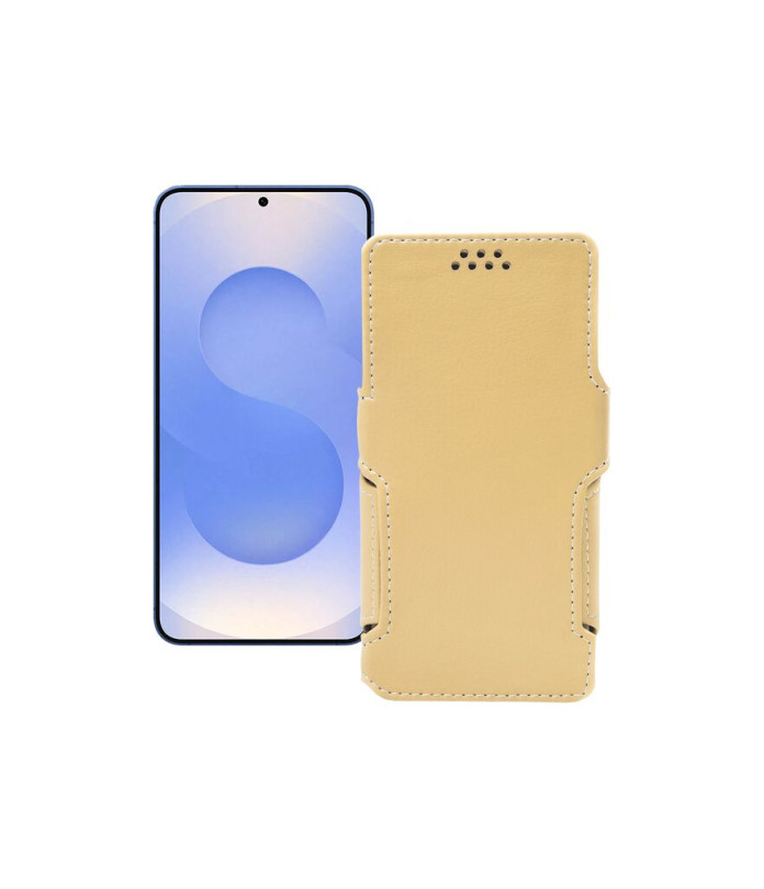 Чохол-книжка з екошкіри для телефону Samsung Galaxy S25 (S931)