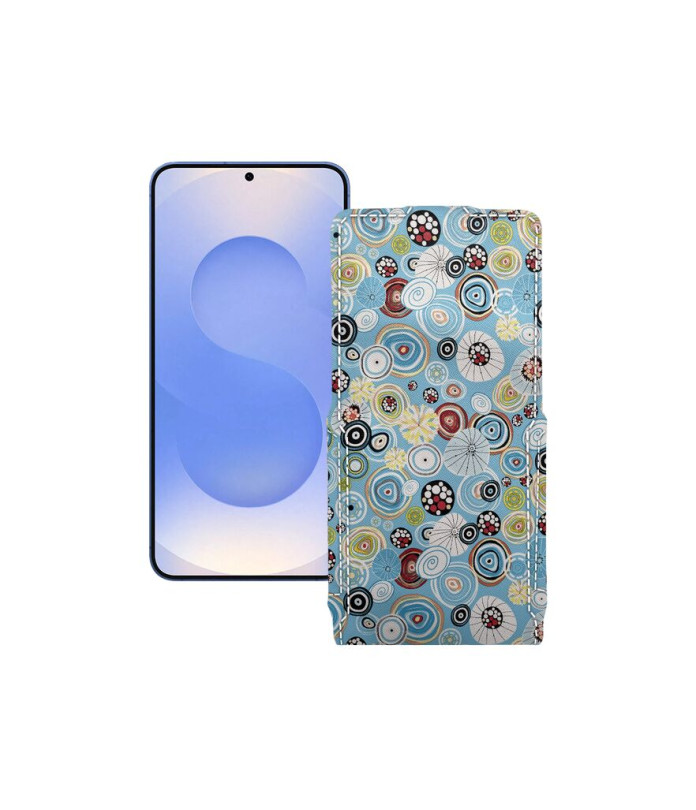 Чохол-флип з екошкіри для телефону Samsung Galaxy S25 (S931)