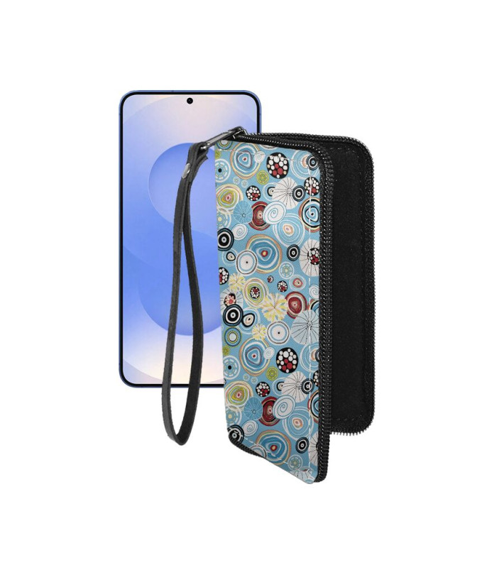 Чохол-гаманець з екошкіри для телефону Samsung Galaxy S25 (S931)