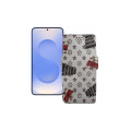 Чохол-книжка з екошкіри для телефону Samsung Galaxy S25 (S931)