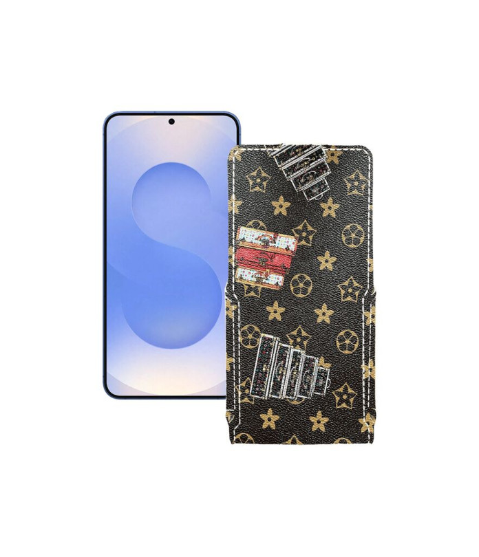 Чохол-флип з екошкіри для телефону Samsung Galaxy S25 (S931)