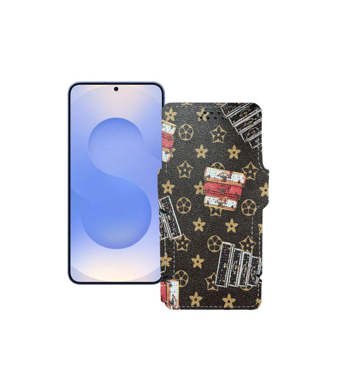 Чохол-книжка з екошкіри для телефону Samsung Galaxy S25 (S931)