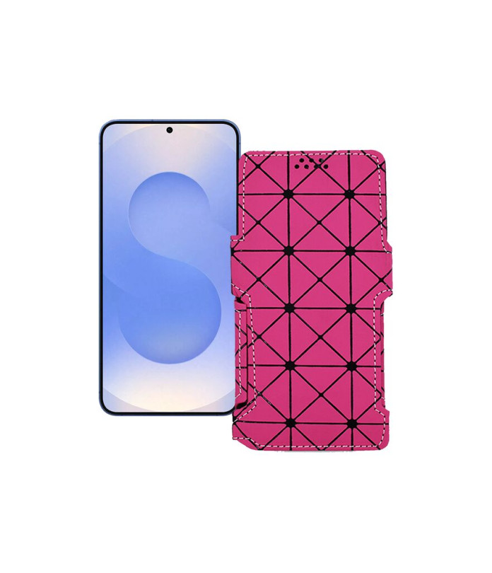 Чохол-книжка з екошкіри для телефону Samsung Galaxy S25 (S931)