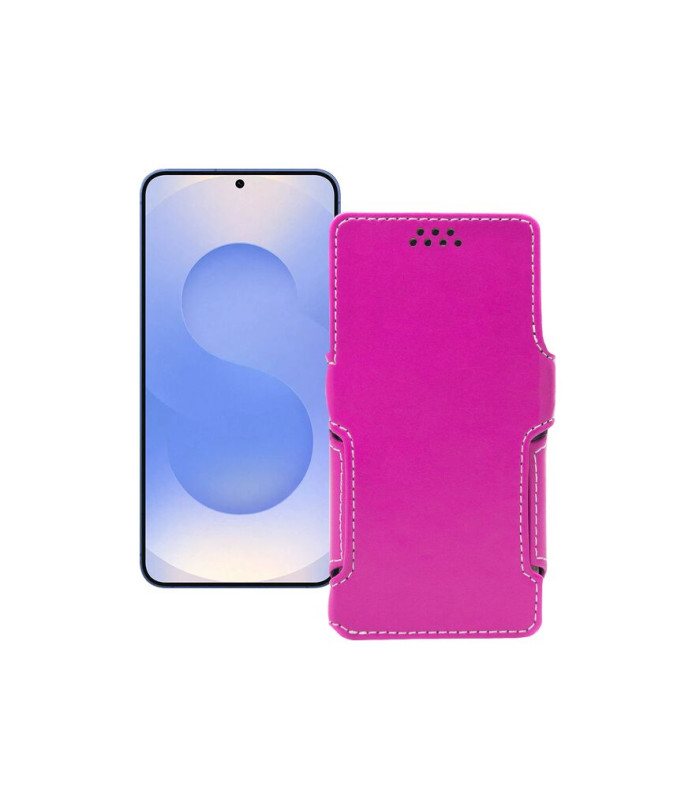 Чохол-книжка з екошкіри для телефону Samsung Galaxy S25 (S931)