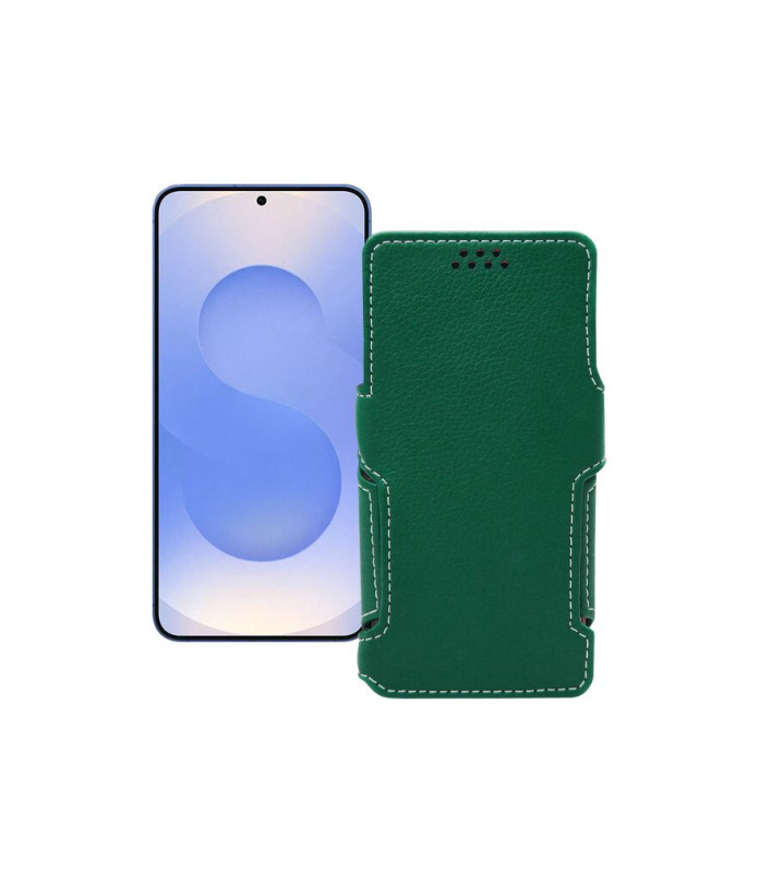 Чохол-книжка з екошкіри для телефону Samsung Galaxy S25 (S931)