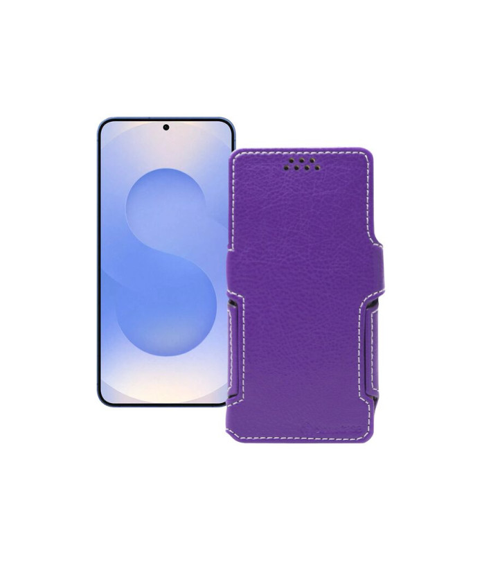Чохол-книжка з екошкіри для телефону Samsung Galaxy S25 (S931)