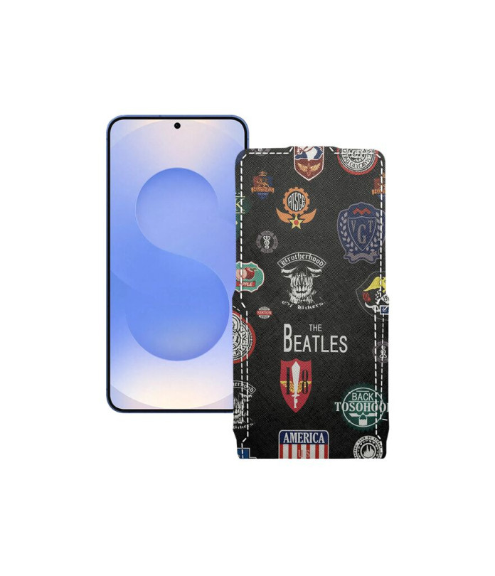 Чохол-флип з екошкіри для телефону Samsung Galaxy S25 (S931)
