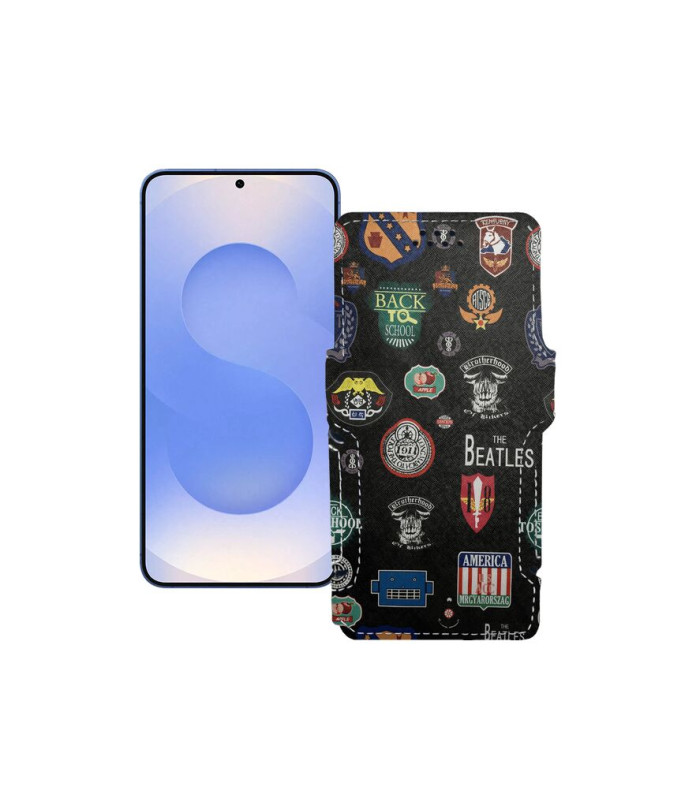 Чохол-книжка з екошкіри для телефону Samsung Galaxy S25 (S931)