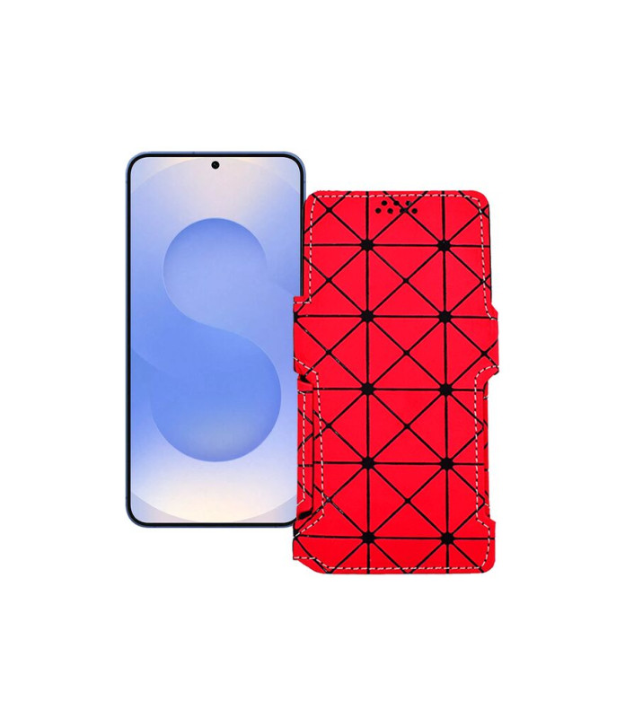 Чохол-книжка з екошкіри для телефону Samsung Galaxy S25 (S931)