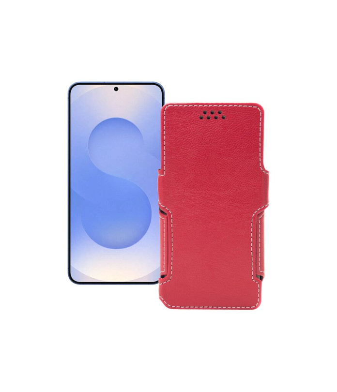 Чохол-книжка з екошкіри для телефону Samsung Galaxy S25 (S931)