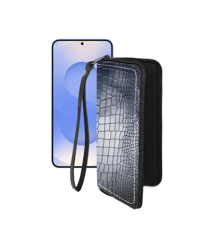 Чохол-гаманець з екошкіри для телефону Samsung Galaxy S25 (S931)