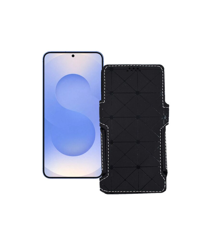 Чохол-книжка з екошкіри для телефону Samsung Galaxy S25 (S931)