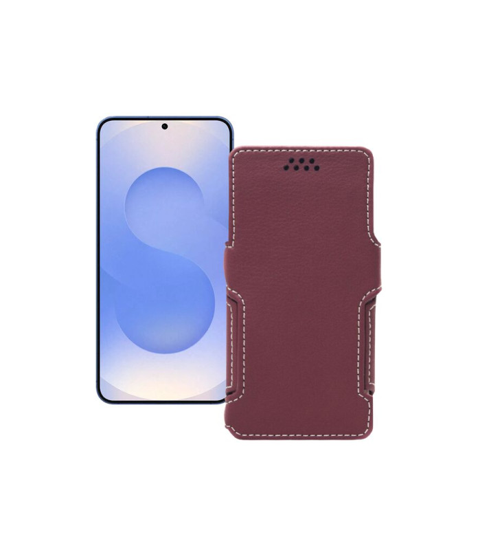 Чохол-книжка з екошкіри для телефону Samsung Galaxy S25 (S931)