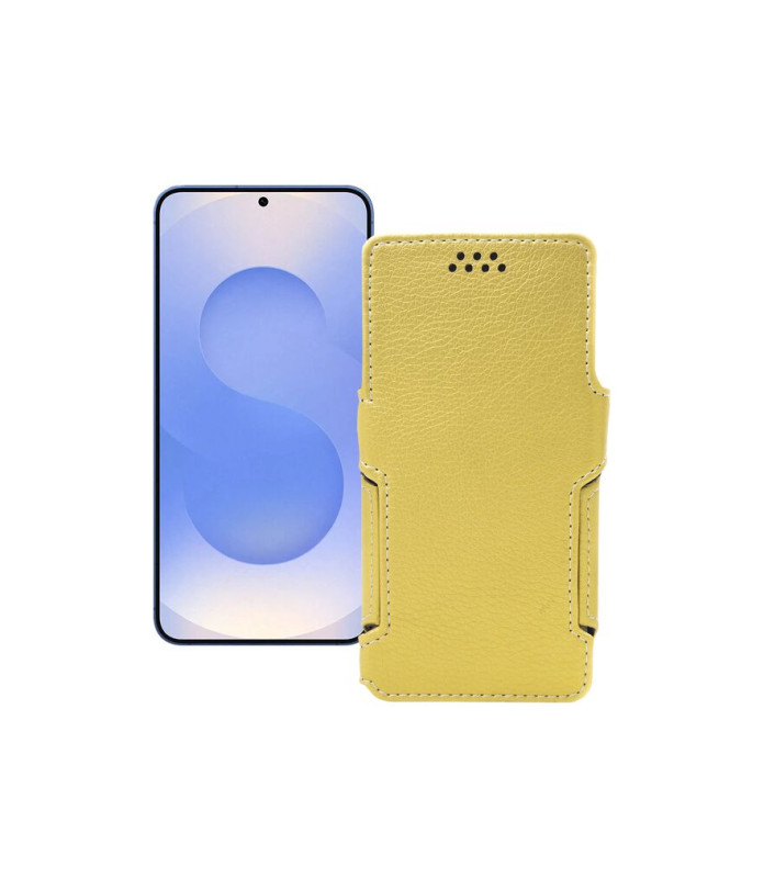 Чохол-книжка з екошкіри для телефону Samsung Galaxy S25 (S931)