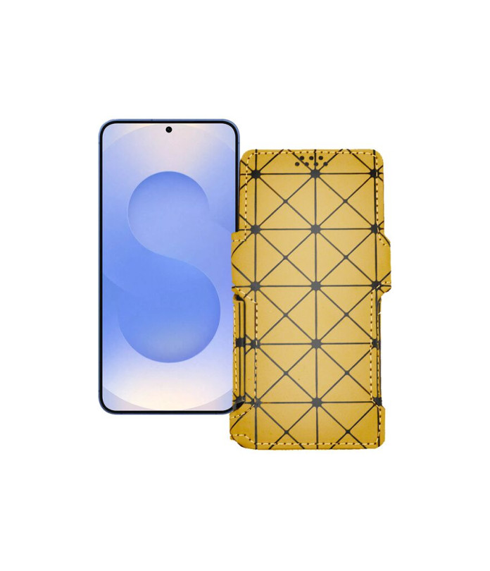 Чохол-книжка з екошкіри для телефону Samsung Galaxy S25 (S931)
