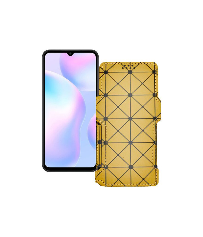 Чохол-книжка з екошкіри для телефону Xiaomi Redmi 9i 2020