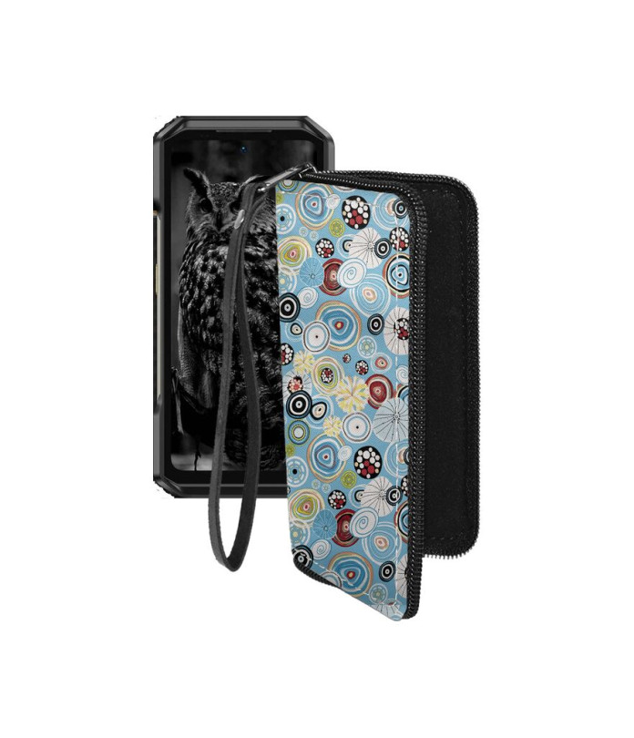 Чохол-гаманець з екошкіри для телефону Ulefone Armor 27