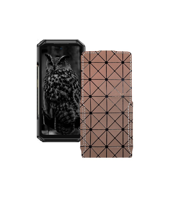 Чохол-флип з екошкіри для телефону Ulefone Armor 27