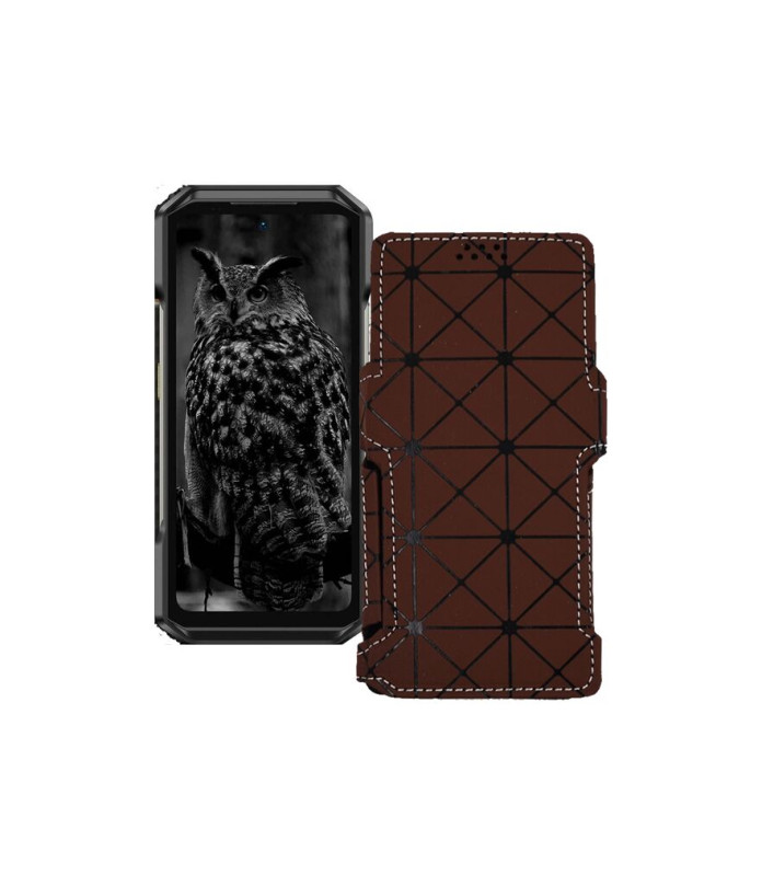 Чохол-книжка з екошкіри для телефону Ulefone Armor 27