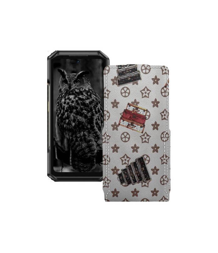 Чохол-флип з екошкіри для телефону Ulefone Armor 27