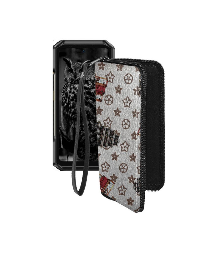 Чохол-гаманець з екошкіри для телефону Ulefone Armor 27