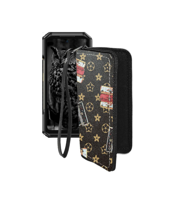 Чохол-гаманець з екошкіри для телефону Ulefone Armor 27