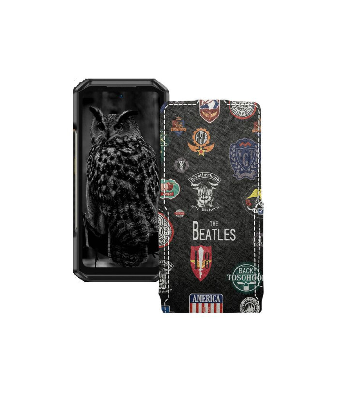 Чохол-флип з екошкіри для телефону Ulefone Armor 27