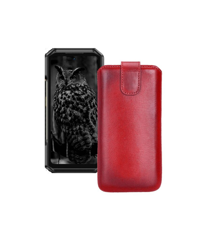 Витяжка з екошкіри для телефону Ulefone Armor 27