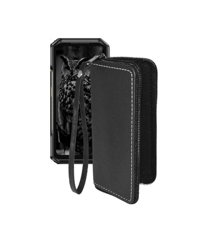 Чохол-гаманець з екошкіри для телефону Ulefone Armor 27