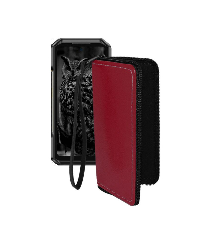 Чохол-гаманець з екошкіри для телефону Ulefone Armor 27