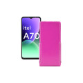 Чохол-флип з екошкіри для телефону Itel A70