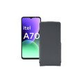 Чохол-флип з екошкіри для телефону Itel A70