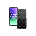 Чохол-флип з екошкіри для телефону Itel A70