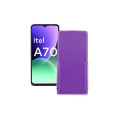 Чохол-флип з екошкіри для телефону Itel A70