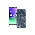Чохол-флип з екошкіри для телефону Itel A70