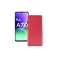Чохол-флип з екошкіри для телефону Itel A70