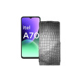 Чохол-флип з екошкіри для телефону Itel A70