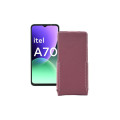 Чохол-флип з екошкіри для телефону Itel A70