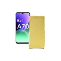 Чохол-флип з екошкіри для телефону Itel A70