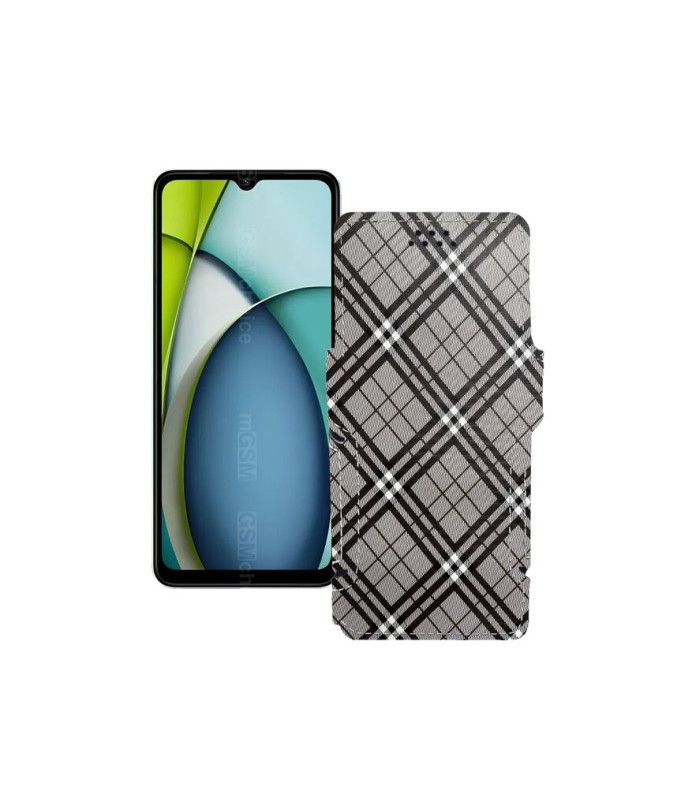 Чохол-книжка з екошкіри для телефону Xiaomi Redmi A3x 4G