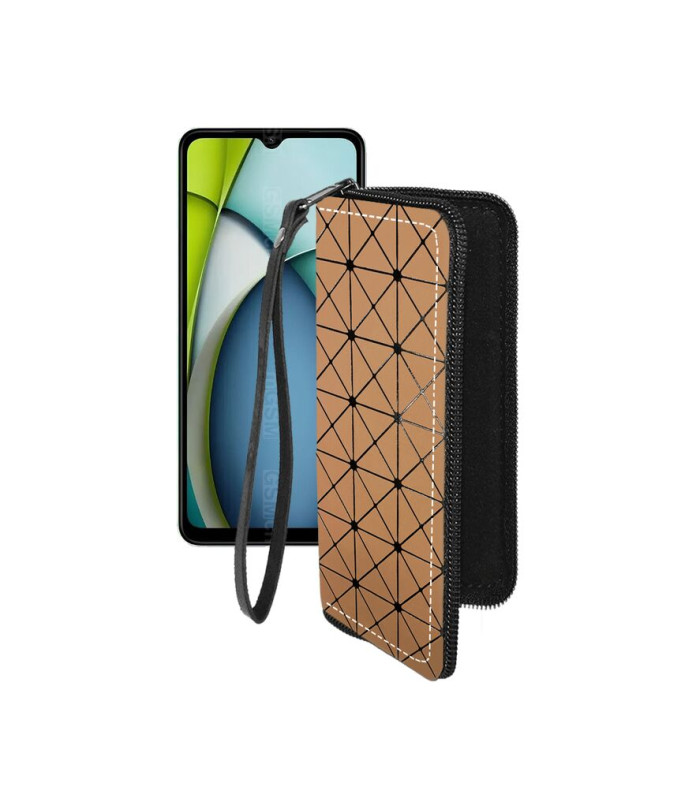 Чохол-гаманець з екошкіри для телефону Xiaomi Redmi A3x 4G