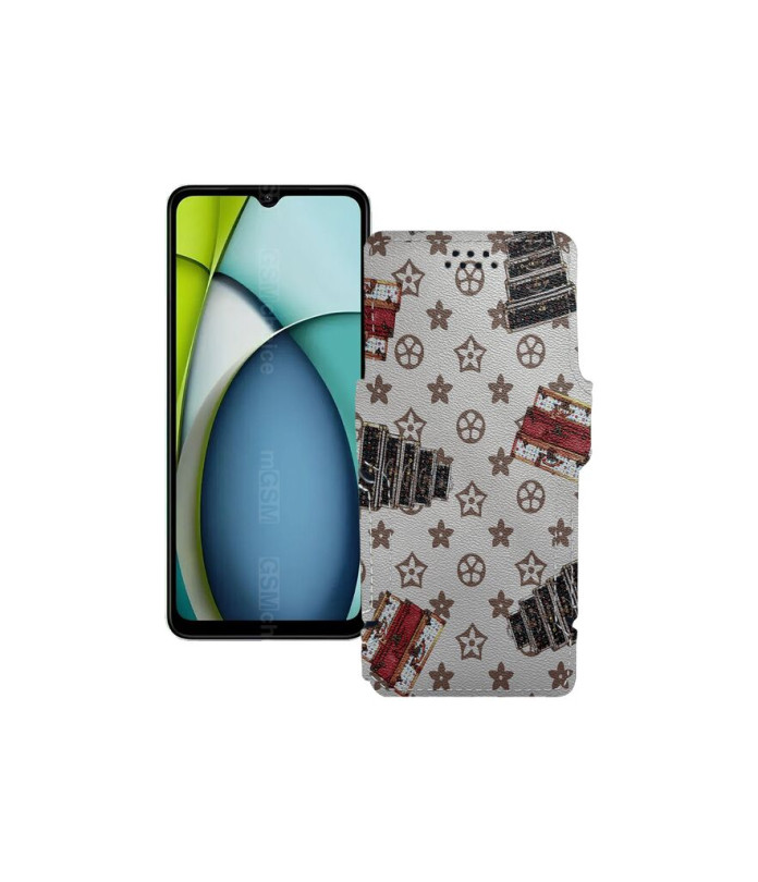 Чохол-книжка з екошкіри для телефону Xiaomi Redmi A3x 4G