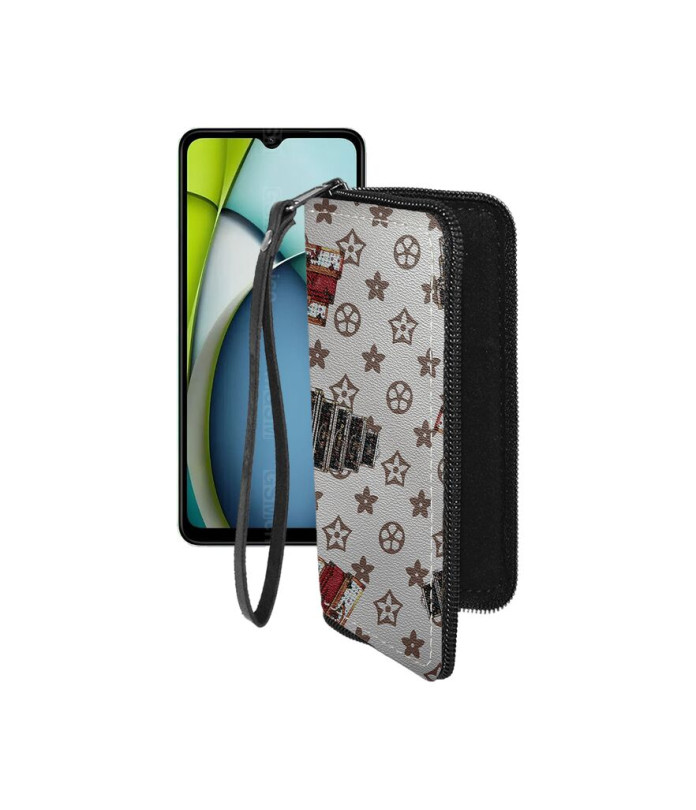 Чохол-гаманець з екошкіри для телефону Xiaomi Redmi A3x 4G