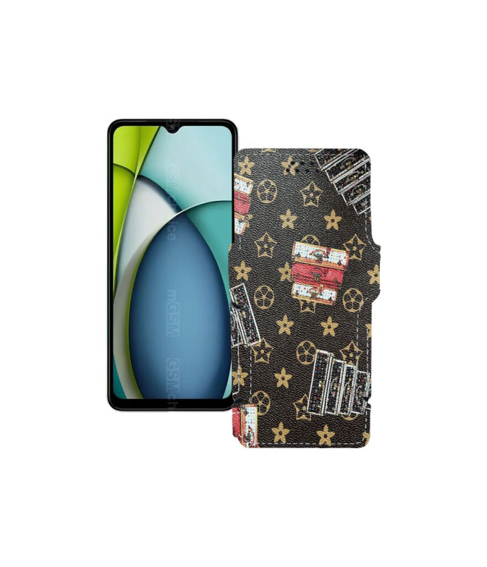 Чохол-книжка з екошкіри для телефону Xiaomi Redmi A3x 4G