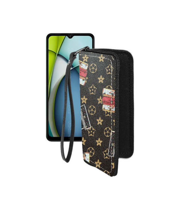 Чохол-гаманець з екошкіри для телефону Xiaomi Redmi A3x 4G